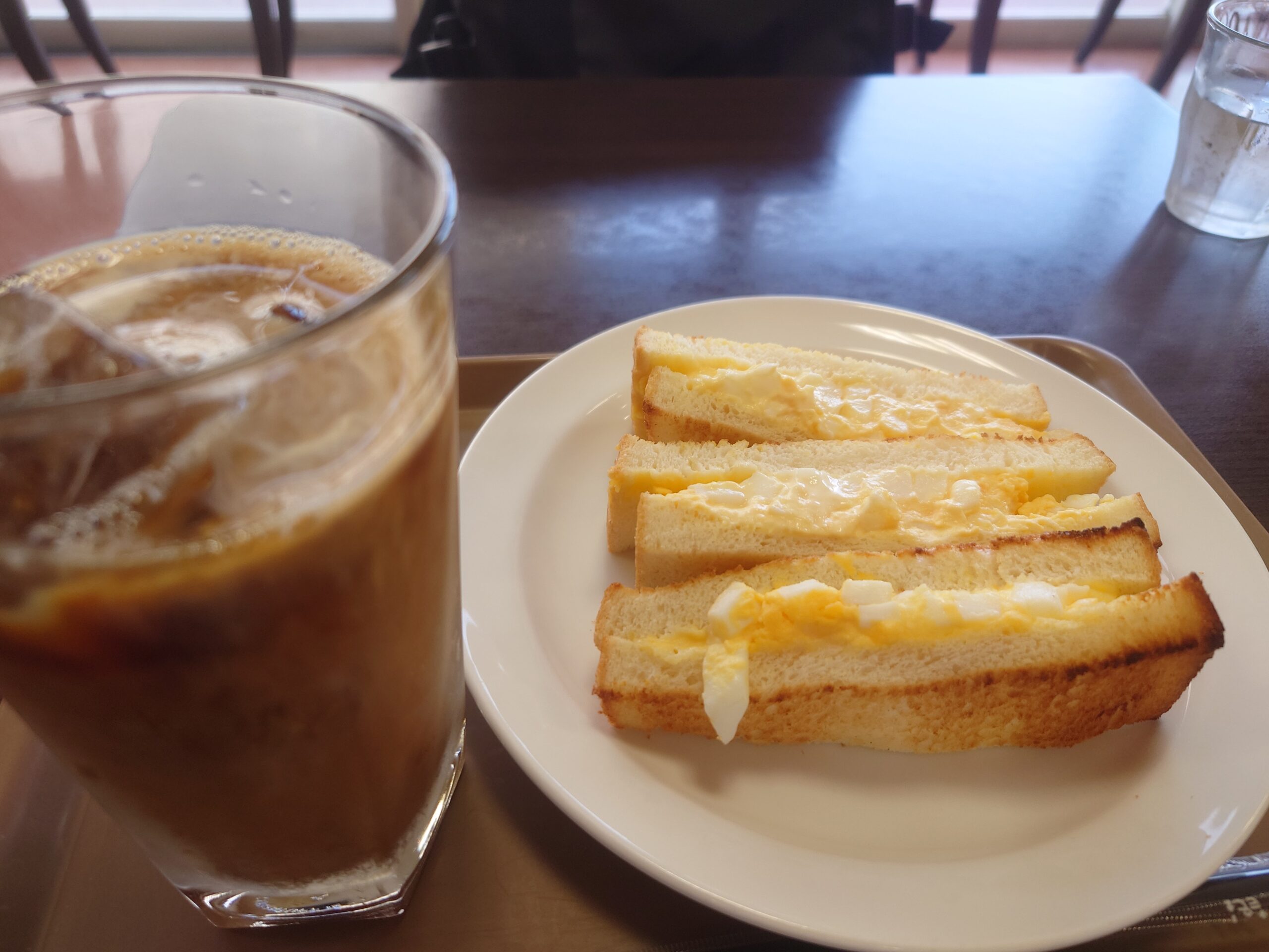 トーストサンド セット(アイスコーヒー)